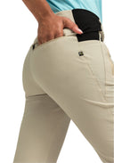 Maier Sports W LATIT SLIM VARIO ÜBERGRÖSSE - Brown Rice 48 Hosen - PeakStyle