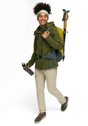 Maier Sports W LATIT SLIM VARIO ÜBERGRÖSSE - Brown Rice 48 Hosen - PeakStyle