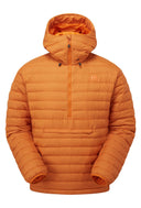 Mountain Equipment M EARTHRISE HOODED PULLOVER - Rust S Oberbekleidung - PeakStyle