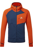 Mountain Equipment M ECLIPSE HOODED JACKET - Atlantic - Medieval S Midlayer - PeakStyle