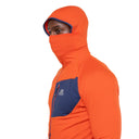 Mountain Equipment M ECLIPSE HOODED ZIP T - Magma - Medieval S Midlayer - PeakStyle