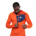 Mountain Equipment M ECLIPSE HOODED ZIP T - Magma - Medieval S Midlayer - PeakStyle