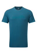 Mountain Equipment M GROUNDUP SKYLINE TEE - Majolica Blue S Oberbekleidung - PeakStyle
