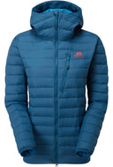 Mountain Equipment W EARTHRISE HOODED JACKET - Majolica Blue XS - 8 Isolationsjacken - PeakStyle