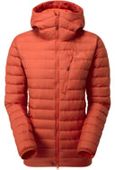 Mountain Equipment W EARTHRISE HOODED JACKET - Red Rock XS - 8 Isolationsjacken - PeakStyle