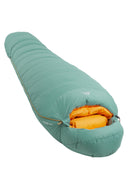Mountain Equipment W GLACIER 1000 REGULAR - Sage 180 cm - RV links Schlafsäcke - PeakStyle