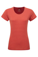 Mountain Equipment W GROUNDUP STRIPE TEE - Kurzarmshirts bei PeakStyle