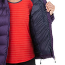 Mountain Equipment W LIGHTLINE JACKET - Tyrian Purple XS - 8 Isolationsjacken - PeakStyle