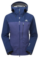 Mountain Equipment W MAKALU JACKET - Amethyst - Medieval Blue XS - 8 Regenjacken - PeakStyle