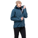 Mountain Equipment W MAKALU JACKET - Majolica Blue - Capsicum Red XS - 8 Regenjacken - PeakStyle