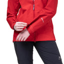 Mountain Equipment W SALTORO JACKET - Imperial Red - Crimson XS - 8 Regenjacken - PeakStyle