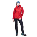Mountain Equipment W SALTORO JACKET - Imperial Red - Crimson XS - 8 Regenjacken - PeakStyle