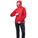 Mountain Equipment W SALTORO JACKET - Imperial Red - Crimson XS - 8 Regenjacken - PeakStyle