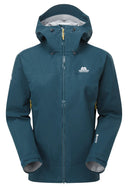 Mountain Equipment W SALTORO JACKET - Majolica Blue XS - 8 Regenjacken - PeakStyle