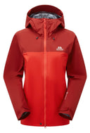 Mountain Equipment W SHIGRI JACKET - Chili Red - Merlot XS - 8 Regenjacken - PeakStyle