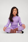 Reima Kinsei Merino-Lyocell-Funktionsunterwäsche Set Kinder - Blooming Lilac - Ansicht 2