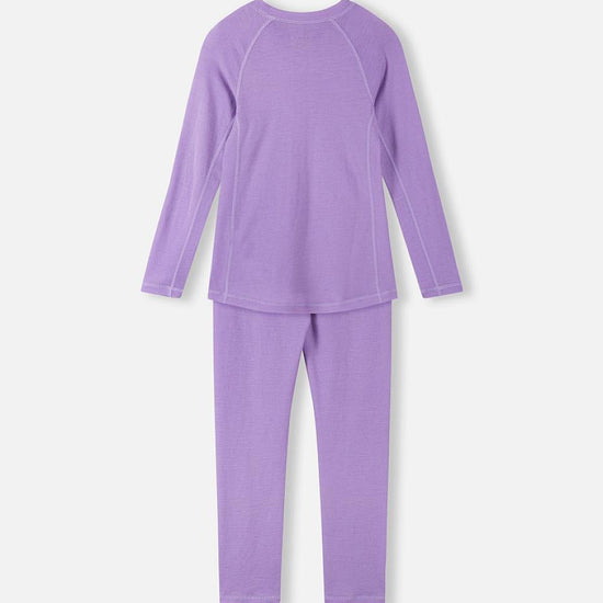 Reima Kinsei Merino-Lyocell-Funktionsunterwäsche Set Kinder - Blooming Lilac - Ansicht 3