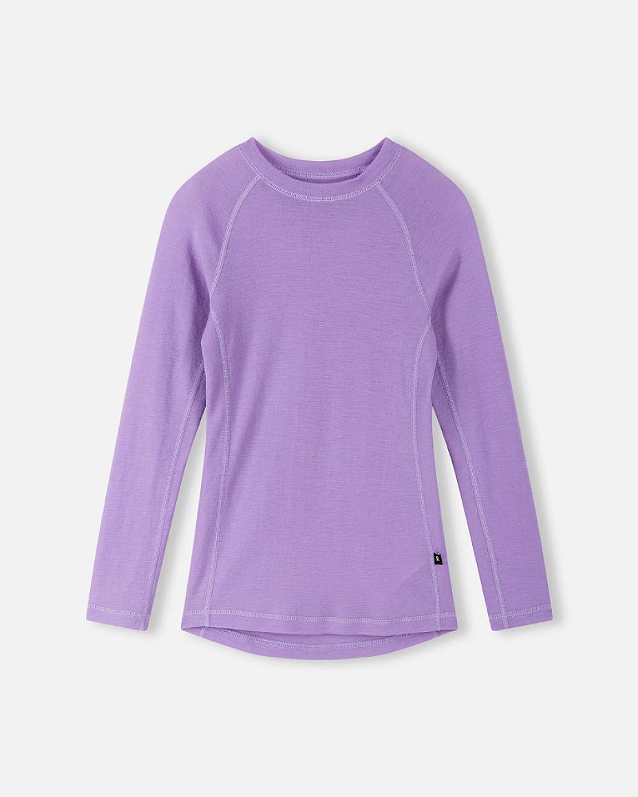 Reima Kinsei Merino-Lyocell-Funktionsunterwäsche Set Kinder - Blooming Lilac - Ansicht 4