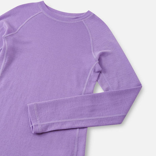 Reima Kinsei Merino-Lyocell-Funktionsunterwäsche Set Kinder - Blooming Lilac - Ansicht 6