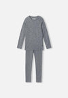 Reima Kinsei Merino-Lyocell-Funktionsunterwäsche Set Kinder - Melange grey