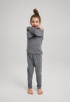 Reima Kinsei Merino-Lyocell-Funktionsunterwäsche Set Kinder - Melange grey - Ansicht 11
