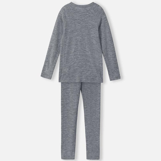 Reima Kinsei Merino-Lyocell-Funktionsunterwäsche Set Kinder - Melange grey - Ansicht 2