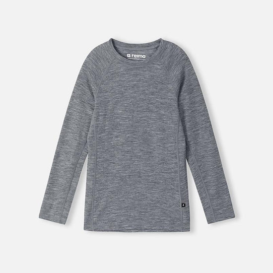 Reima Kinsei Merino-Lyocell-Funktionsunterwäsche Set Kinder - Melange grey - Ansicht 3