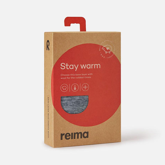Reima Kinsei Merino-Lyocell-Funktionsunterwäsche Set Kinder - Melange grey - Ansicht 9