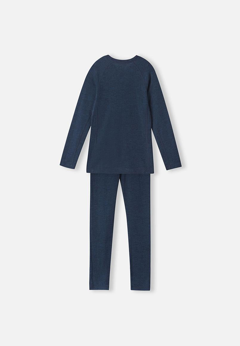 Reima Kinsei Merino-Lyocell-Funktionsunterwäsche Set Kinder - Navy - Ansicht 2