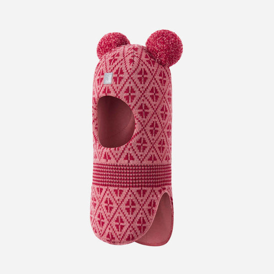 Reima Kuuraan Merino-Balaclava Kinder – Rose Blush – Packshot Vorderansicht