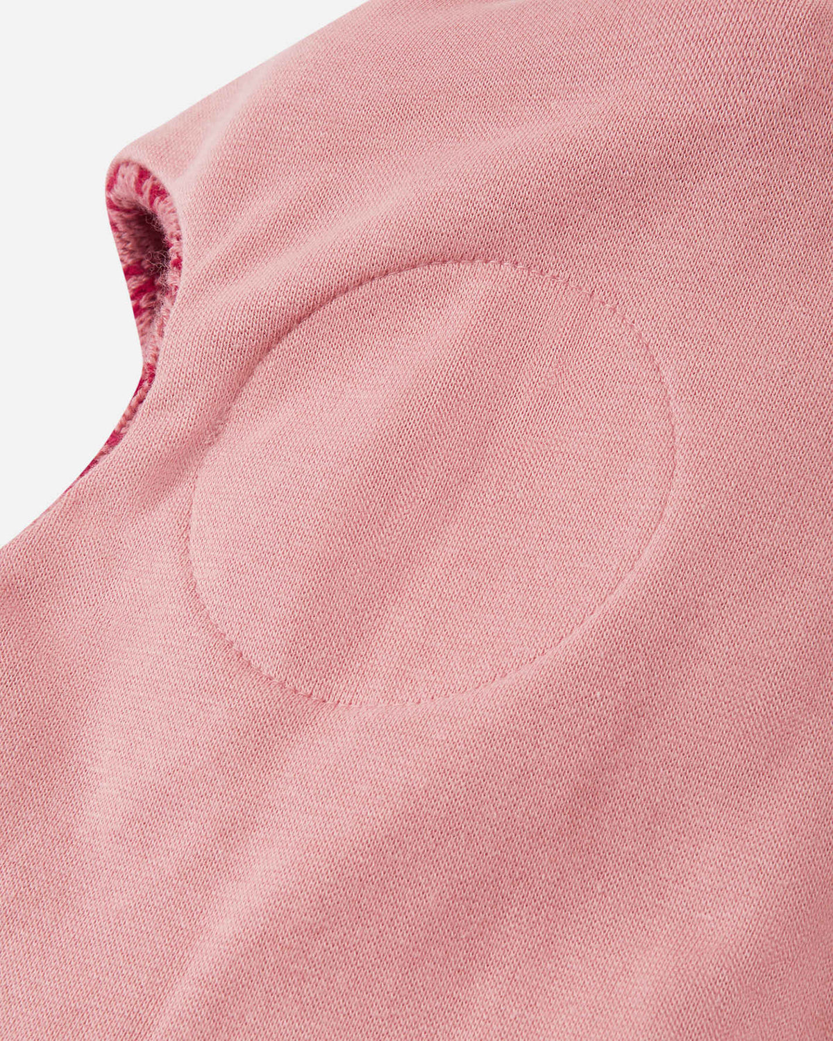 Reima Kuuraan Merino-Balaclava Kinder – Rose Blush – Detailansicht