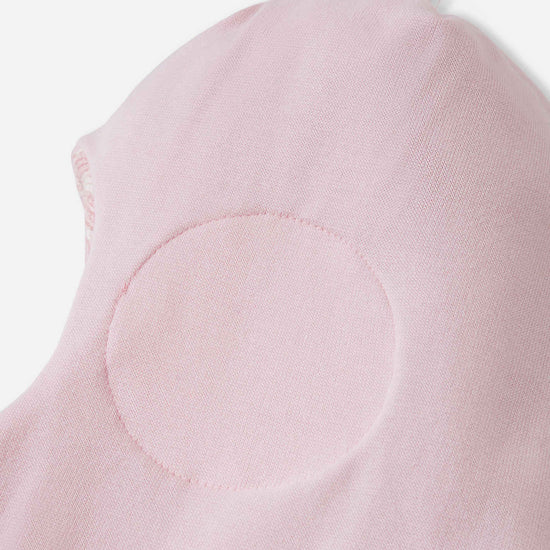 Reima Kuuraan Merino-Balaclava Kinder – Pale Rose – Detailansicht