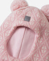 Reima Kuuraan Merino-Balaclava Kinder – Pale Rose – Detailansicht