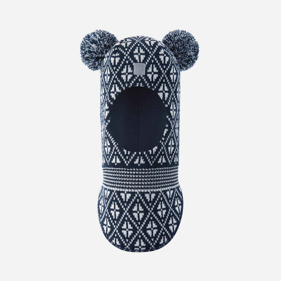 Reima Kuuraan Merino-Balaclava Kinder – Navy – Packshot Vorderansicht