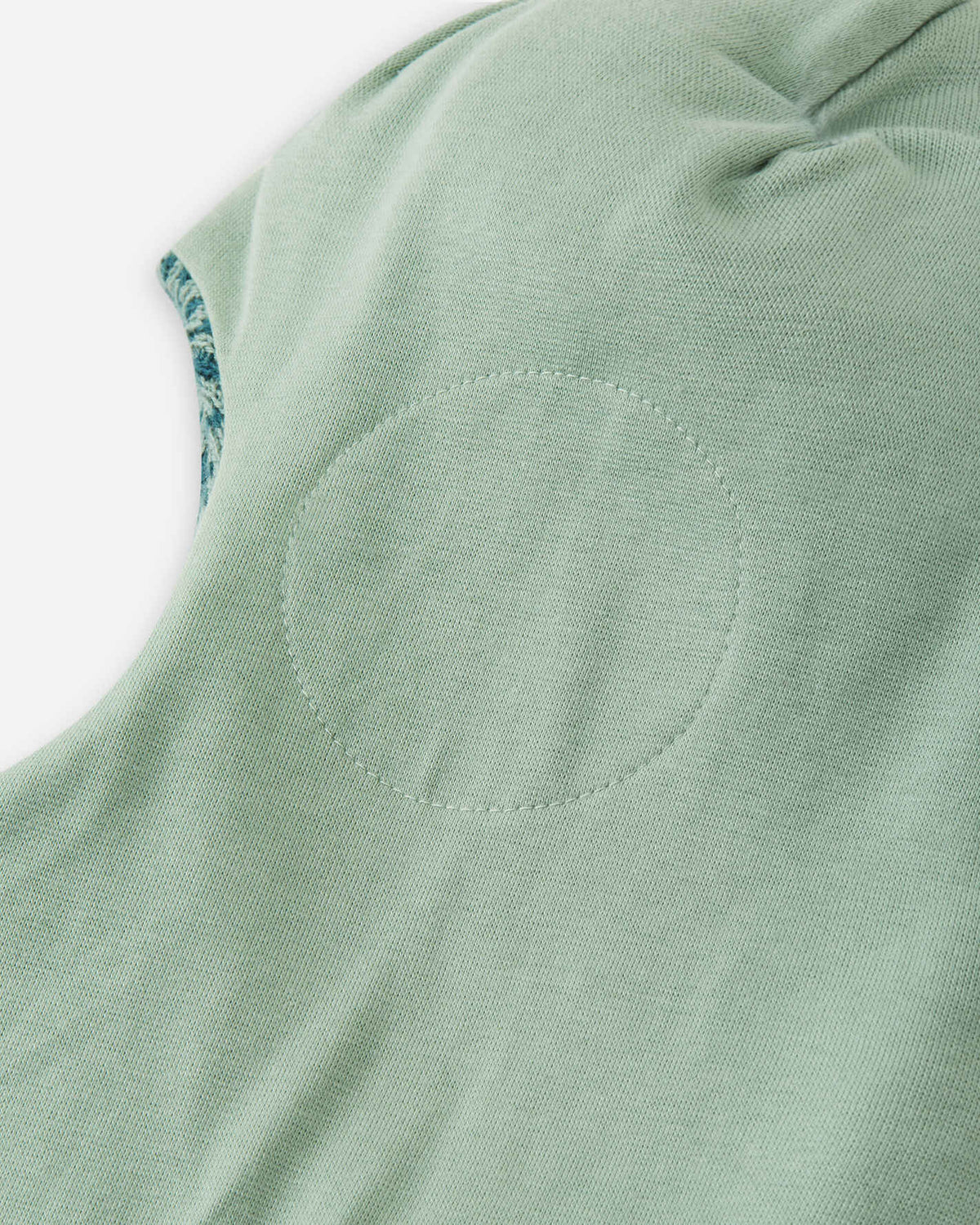 Reima Kuuraan Merino-Balaclava Kinder – Stone Green – Detailansicht