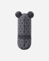 Reima Kuuraan Merino-Balaclava Kinder – Melange Grey – Packshot Rückansicht