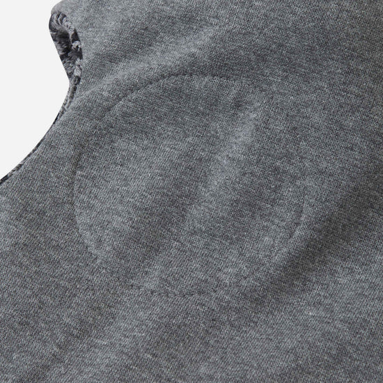Reima Kuuraan Merino-Balaclava Kinder – Melange Grey – Detailansicht Innenfutter