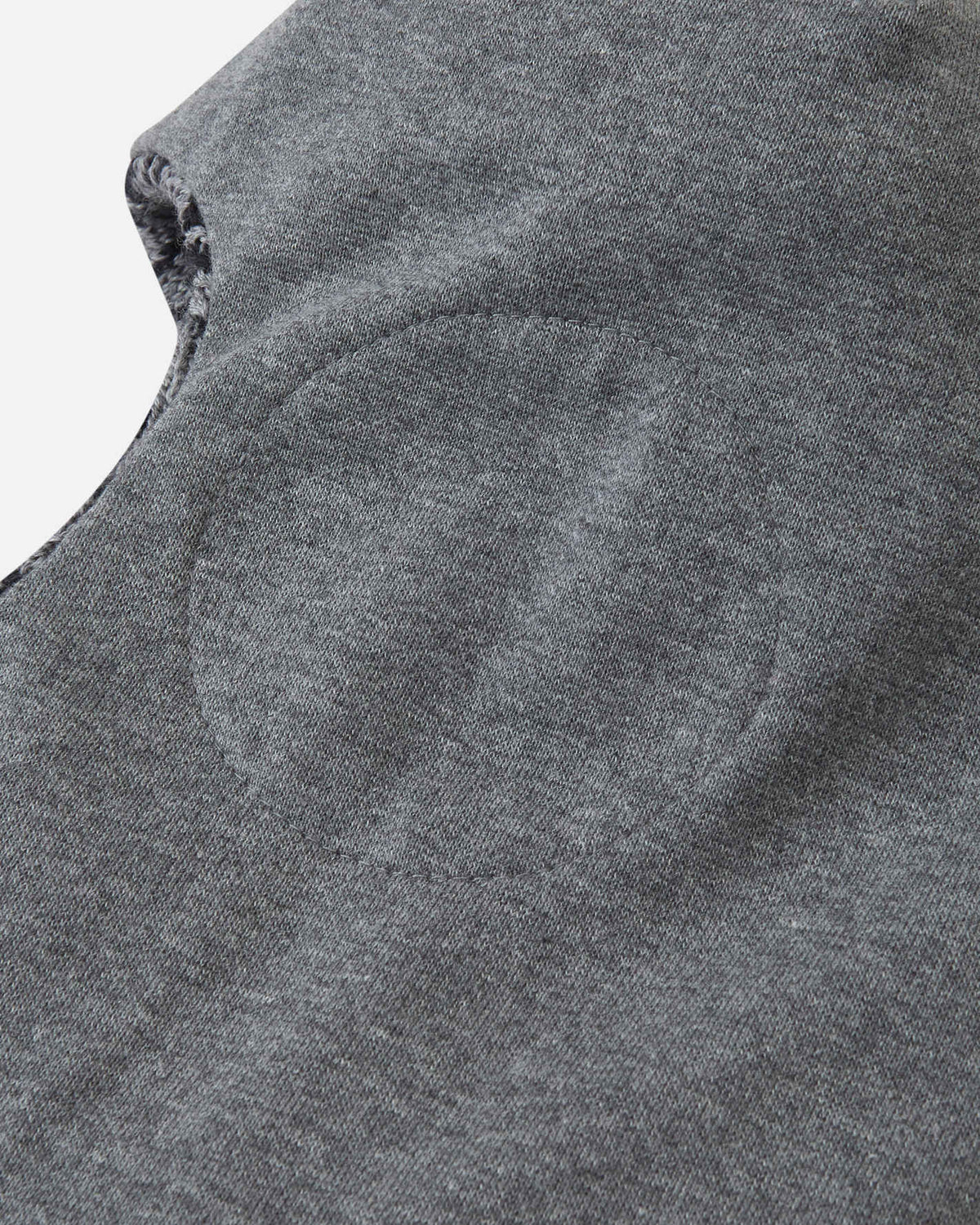 Reima Kuuraan Merino-Balaclava Kinder – Melange Grey – Detailansicht Innenfutter