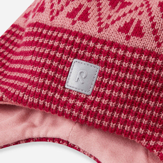Reima Kuuru Merino-Beanie Kleinkinder – Rose Blush – Ansicht 3