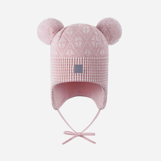 Reima Kuuru Merino-Beanie Kleinkinder – Pale Rose – Ansicht 1