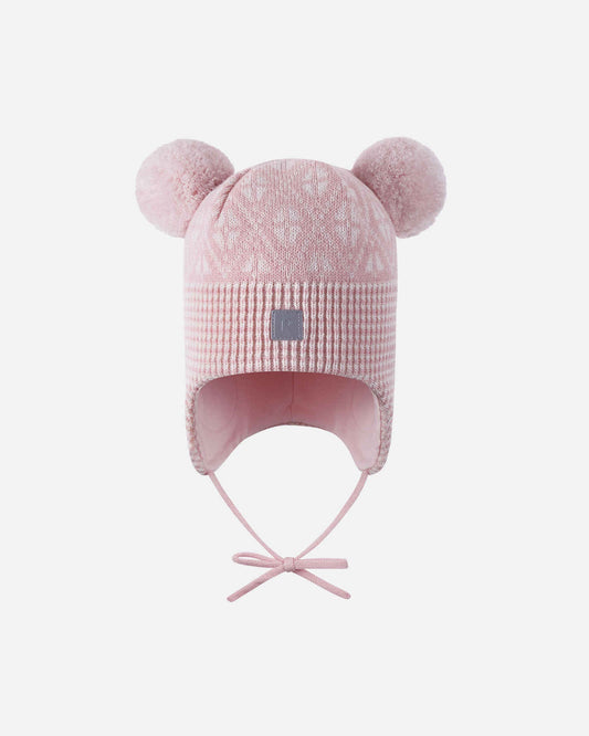 Reima Kuuru Merino-Beanie Kleinkinder – Pale Rose – Ansicht 1