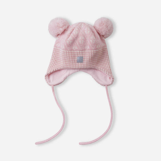 Reima Kuuru Merino-Beanie Kleinkinder – Pale Rose – Ansicht 4