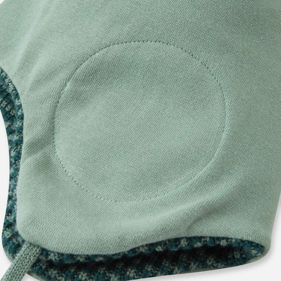 Reima Kuuru Merino-Beanie Kleinkinder – Stone Green – Ansicht 4