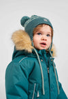 Reima Kuuru Merino-Beanie Kleinkinder – Stone Green – Ansicht 5