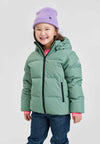 Reima Paimio Daunenjacke Kinder Green Clay Ansicht 11