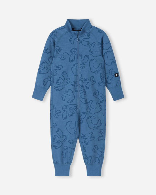 Reima Parvin Merino-Wolloverall Kinder - Wolloveralls bei PeakStyle