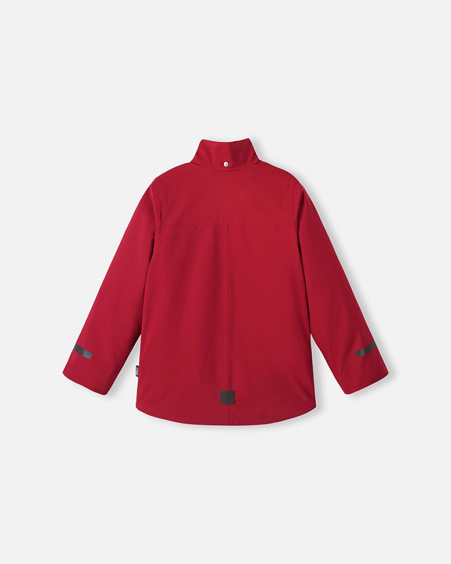 Reima Syddi ReimaTec 3-in-1 Winterjacke Kinder Cranberry – Packshot Ansicht 4