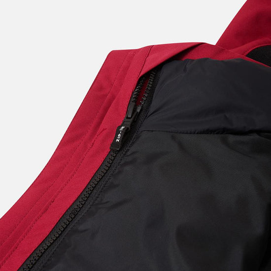 Reima Syddi ReimaTec 3-in-1 Winterjacke Kinder Cranberry – Packshot Ansicht 5