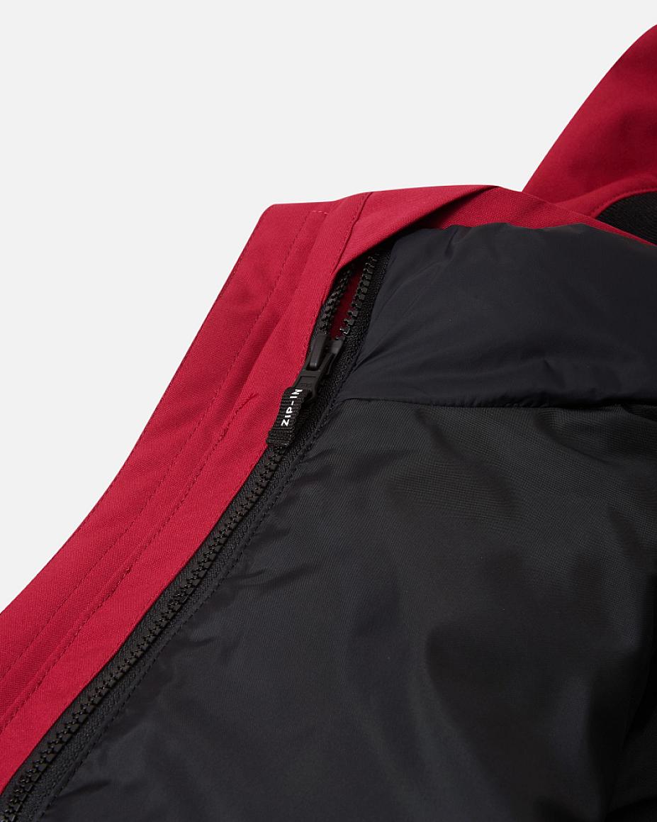 Reima Syddi ReimaTec 3-in-1 Winterjacke Kinder Cranberry – Packshot Ansicht 5