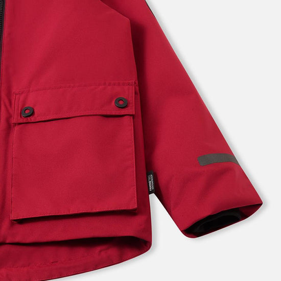 Reima Syddi ReimaTec 3-in-1 Winterjacke Kinder Cranberry – Packshot Ansicht 6